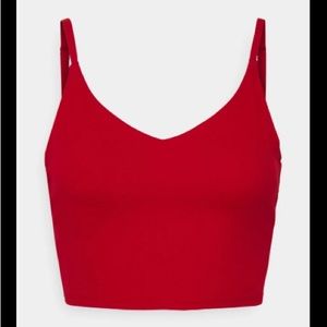 Athleta Elation V Neck Crop A-C Small